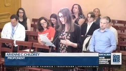 Testifying at the House