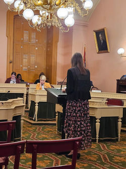 Testifying at the House